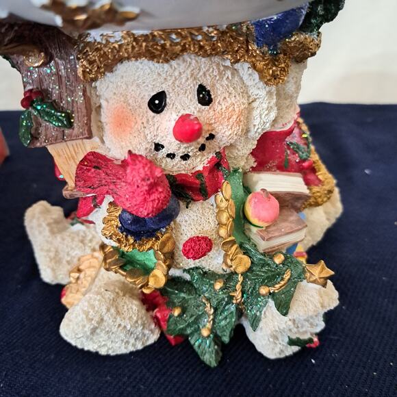 Artmark Christmas Collection Large Snowman Candle Holder - Picture 6 of 7